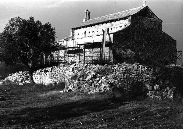 Crkva svete Foške prije restauracije 1998.