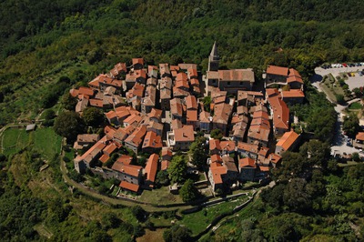 Grožnjan, zračni snimci 2006. - 2008. godine