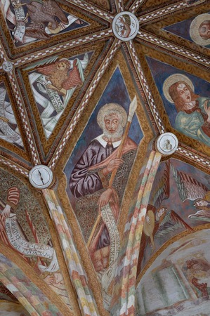 Zidna slika svetog Matije
