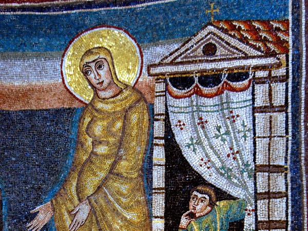 Lik svete Elizabete na prikazu Pohođenja (2)