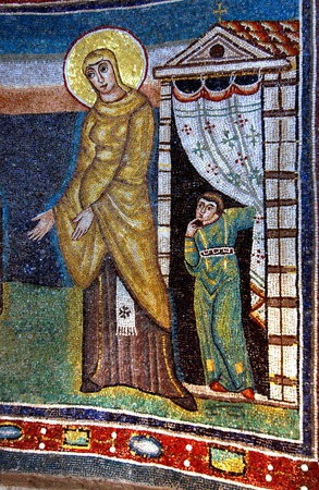 Lik svete Elizabete na prikazu Pohođenja (2)