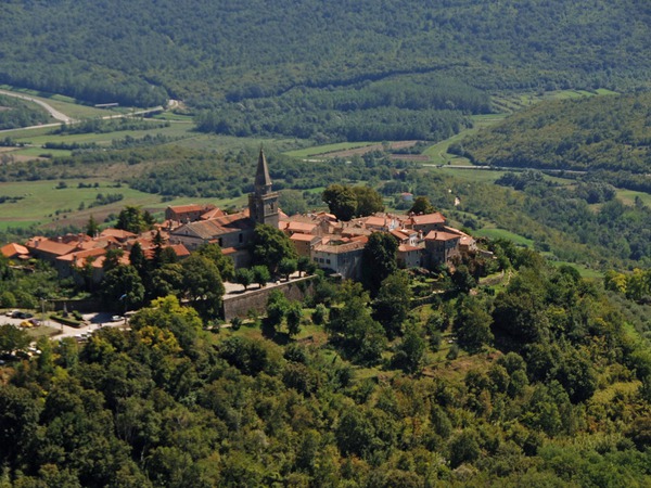 Grožnjan, zračni snimci 2006. - 2008. godine