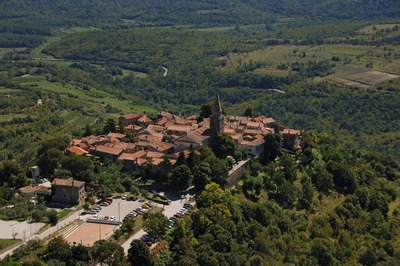 Grožnjan, zračni snimci 2006. - 2008. godine