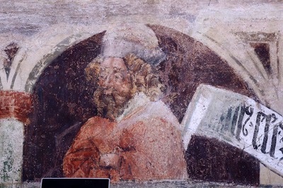 Zidna slika proroka Izaije i Balama