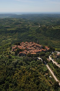 Grožnjan, zračni snimci 2006. - 2008. godine