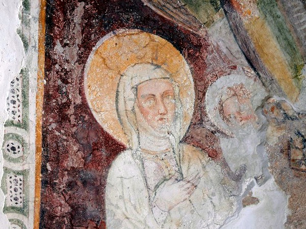 Zidna slika Bogorodice