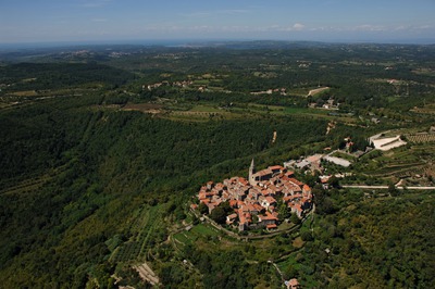 Grožnjan, zračni snimci 2006. - 2008. godine