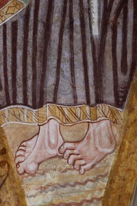 Zidna slika svetog Tadeja