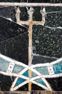 Zidna obloga opus sectile, 06. panel, detalji