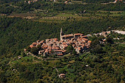 Grožnjan, zračni snimci 2006. - 2008. godine