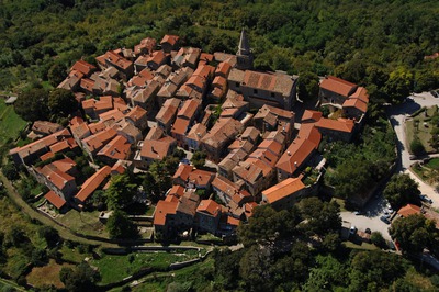 Grožnjan, zračni snimci 2006. - 2008. godine
