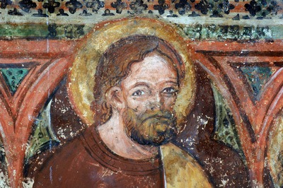 Zidna slika svetog Barnabe