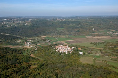 Beram, zračni snimci 2007. godine