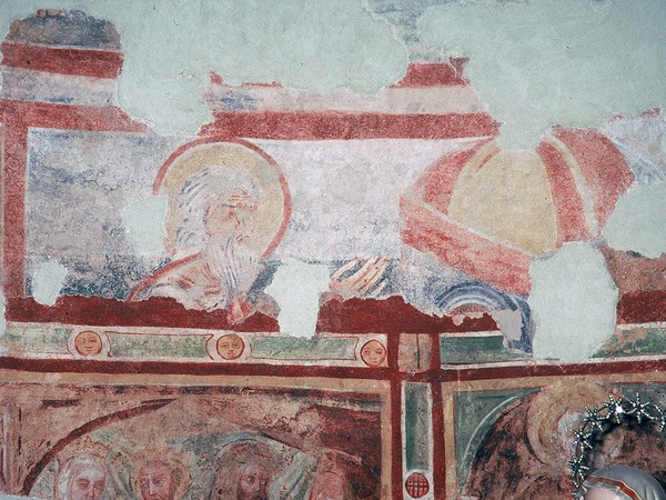 Zidne slika u  sjevernoj apsidi župne crkve svetog Martina u Svetom Lovreču