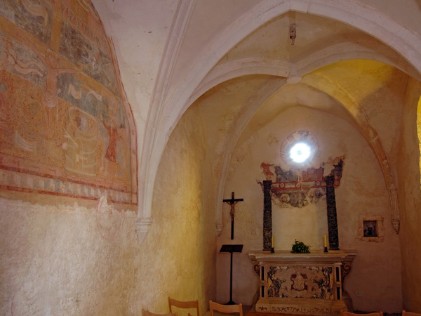 Crkva svete Katarine, unutrašnjost