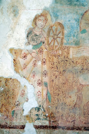 Zidna slika "Živi križ", detalji
