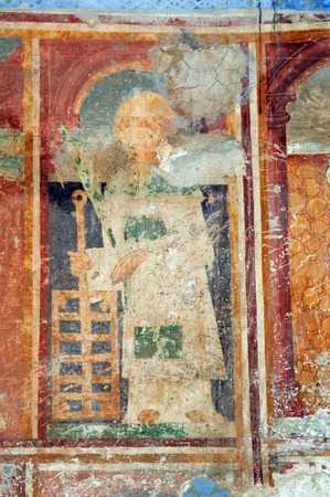 Zidna slika svetog Lovre