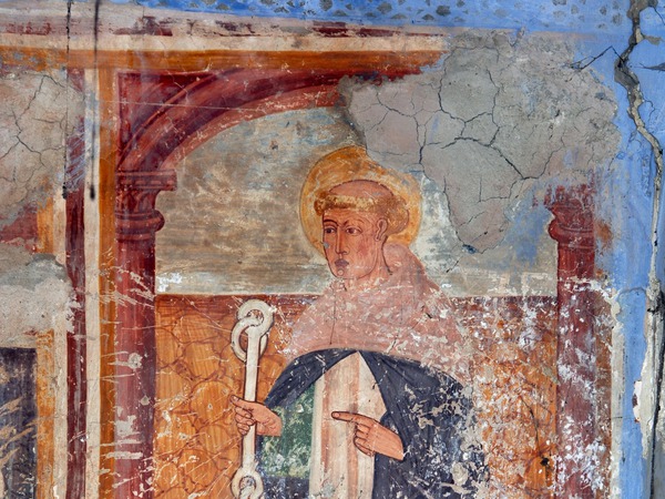 Zidna slika svetog Leonarda