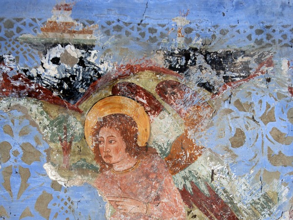 Zidna slika anđela