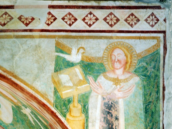 Zidna slika Bogorodice Navještenja