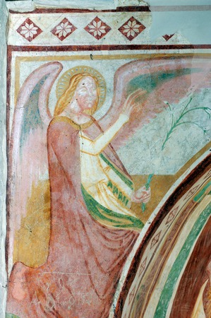 Zidna slika Arkanđela Navještenja