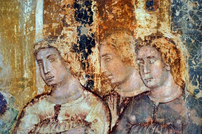 Zidna slika s prikazom Darivanja triju siromašnih djevojaka