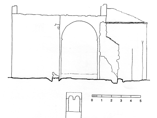 Crkva svetog Tome kraj Rovinja, crteži bočnih fasada