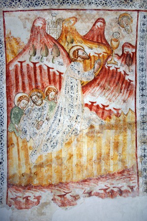 Zidna slika Molitve na Maslinskoj gori