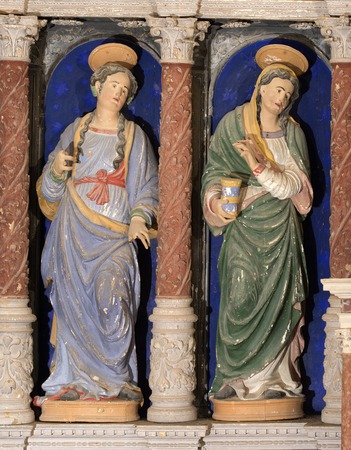 Kipovi svete Marije Magdalene i Katarine