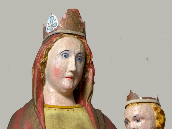 Kip Bogorodice s Djetetom, detalj