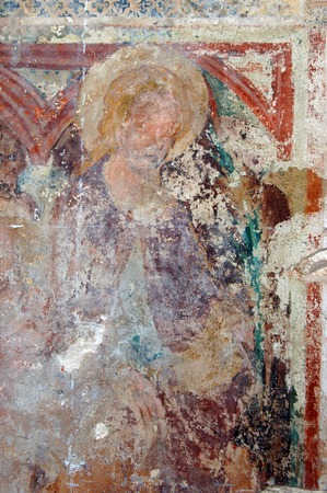 Zidna slika svetice s palmom
