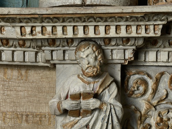 Oltarni retabl, kip evanđelista Marka