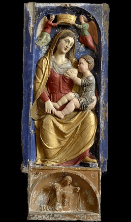 Reljef Bogorodice s Djetetom i svete Veronike