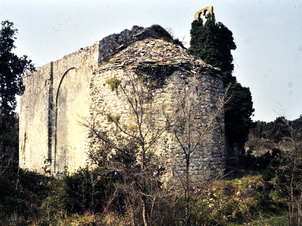 Crkva svetog Tome kraj Rovinja prije početka radova obnove