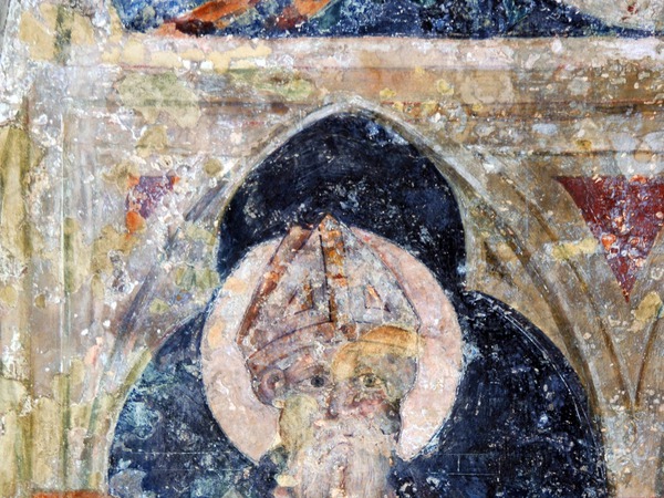 Zidna slika svetog Antuna Opata