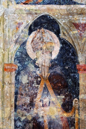 Zidna slika svetog Antuna Opata