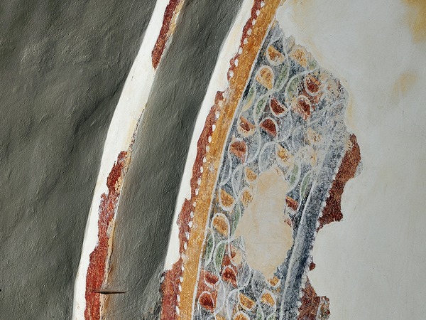Zidne slike na intradosu triumfalnog luka