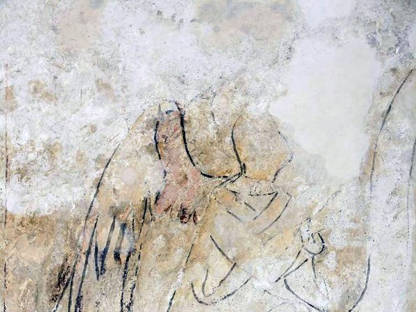 Zidna slika Arkanđela navještenja