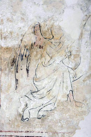 Zidna slika Arkanđela navještenja