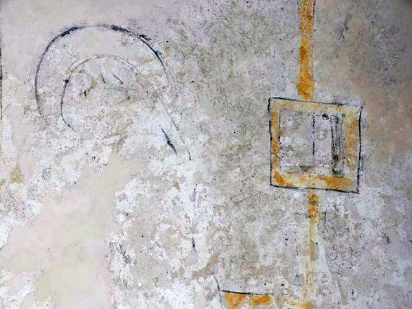 Zidna slika Bogorodice navještenja