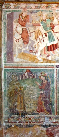 Zidne slike na sjevernom zidu