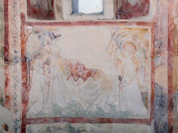 Zidna slika Veronikinog rubca i dva anđela