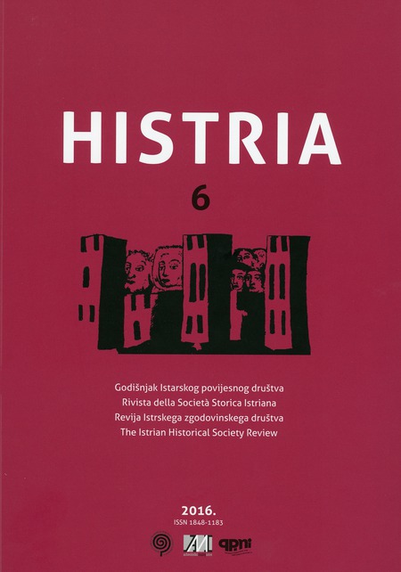 HISTRIA 6 - Godišnjak Istarskog povijesnog društva