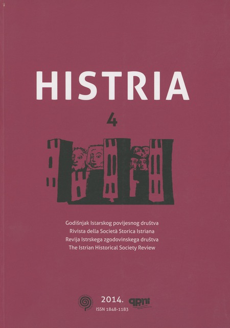 HISTRIA 4 - Godišnjak Istarskog povijesnog društva