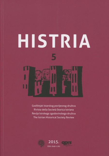 HISTRIA 5 - Godišnjak Istarskog povijesnog društva